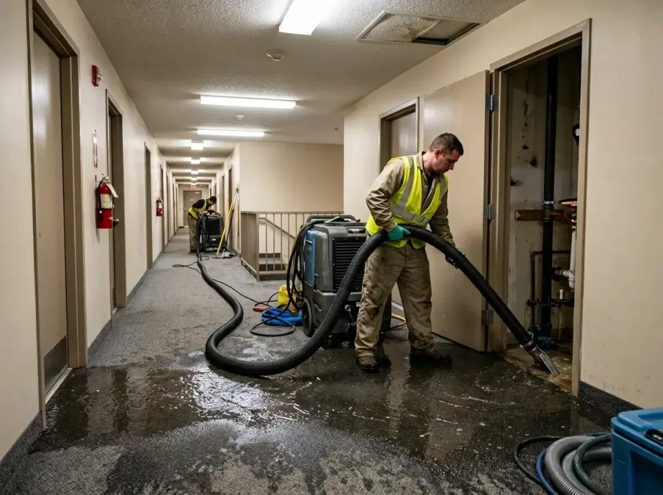 multi-unit-apartment-hallway-f-005 — frequently asked questions, Emergency Burst Pipe Water Extraction & Removal in Otis Orc…